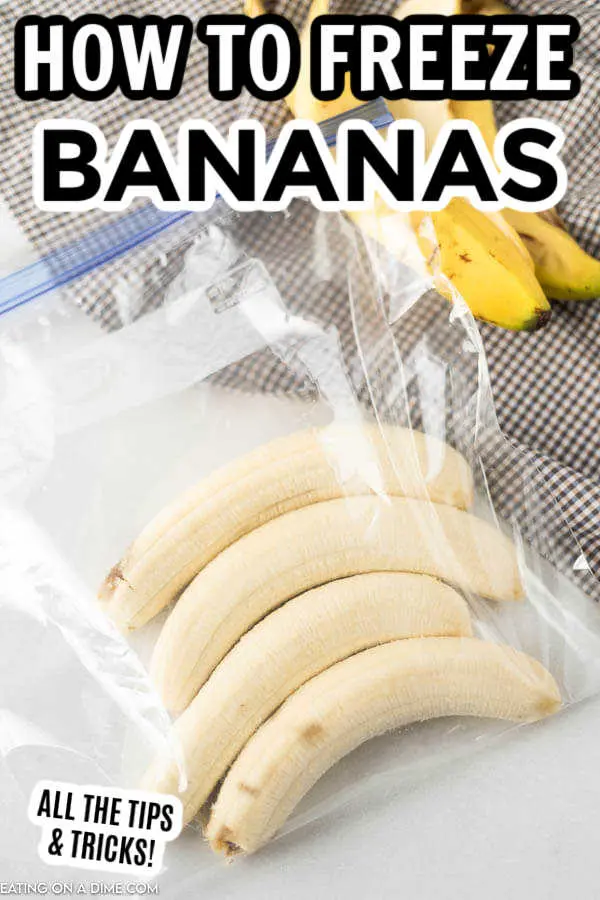 How to freeze bananas - Tips for smoothies, banana bread and more
