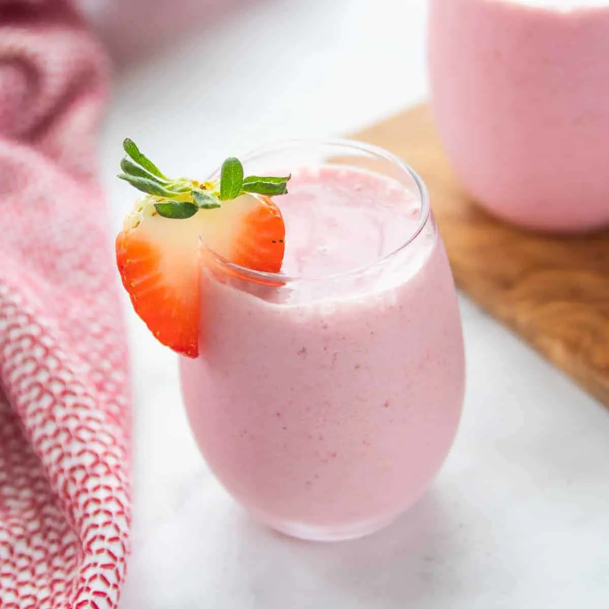 Strawberry Smoothie Without Yogurt | Strawberry Smoothie for Kids