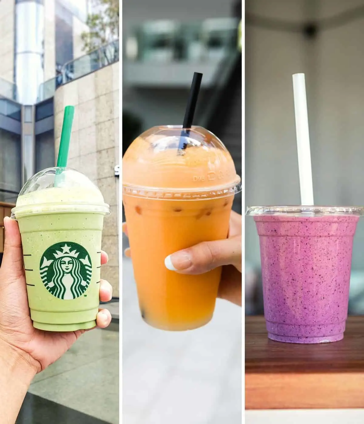 Starbucks Smoothies Menu Drinks To Try - Yummy Indian Kitchen