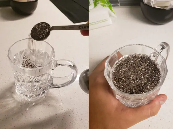 I Drank Chia Seed Water Before Each Meal, and I Only Ate Half As Much