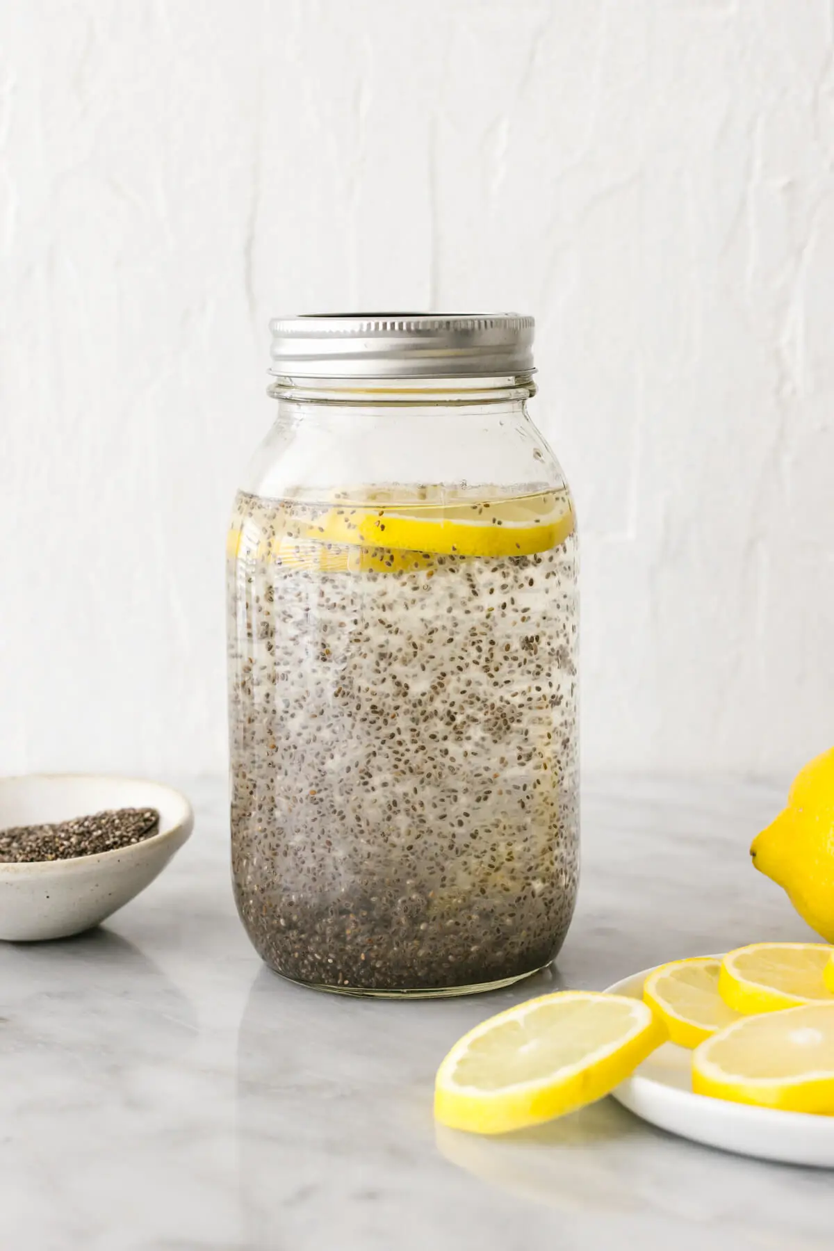 Chia Seed Water - Downshiftology