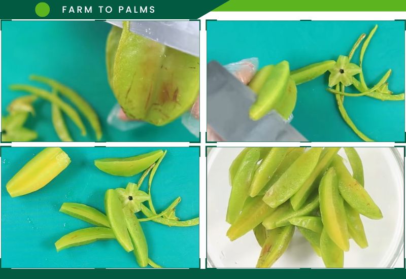 How To Make Star Fruit With Salty Plums